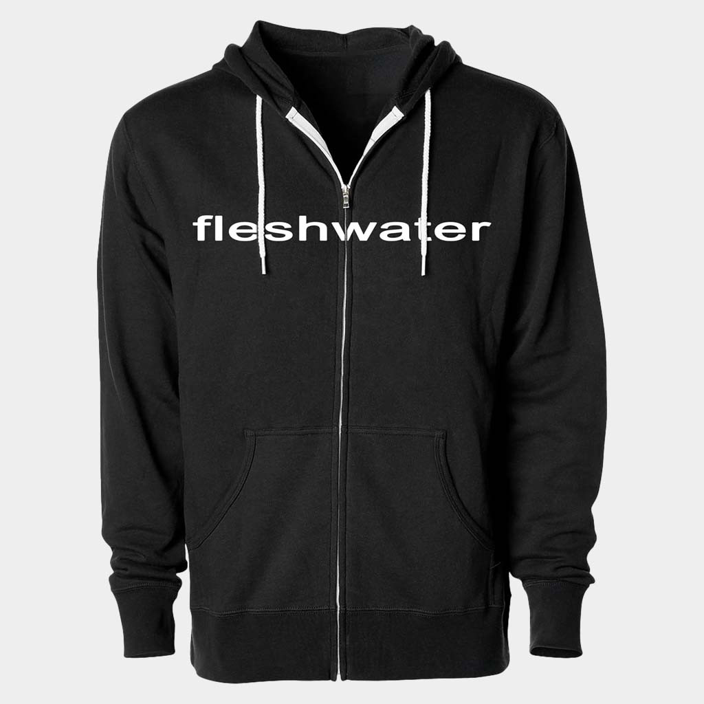 Fleshwater Merch Fleshwater 2000 Logo Zip Up Hoodie Best Gifts For Boyfriend