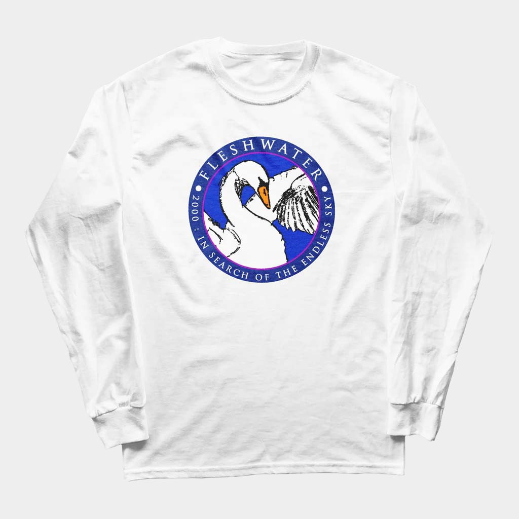 Fleshwater Merch Swan Long Sleeve T-Shirt Gifts For Rock Band Fans