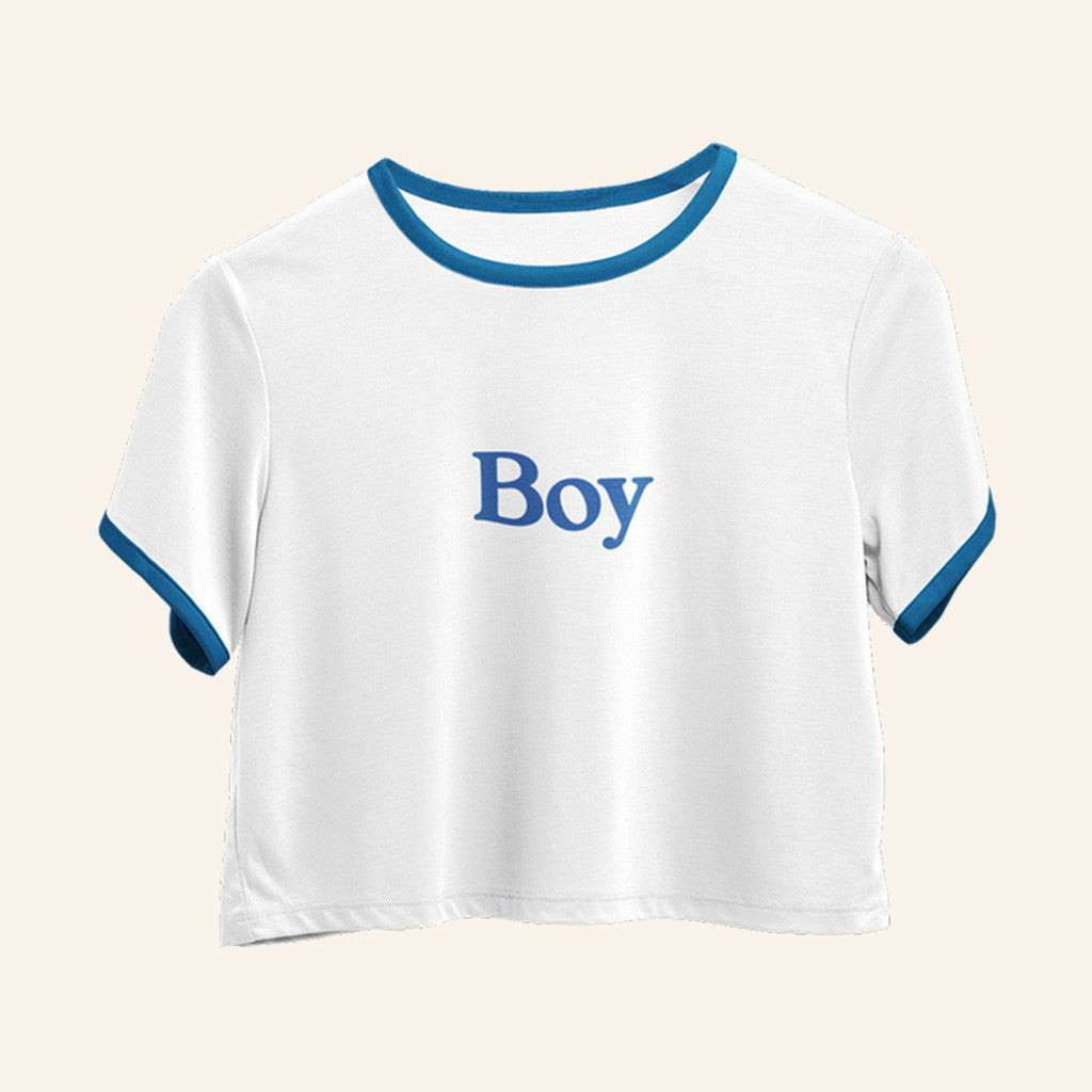 Fletcher Merch Boy Cropped T-Shirt Best Gifts For Girlfriend Fletcher Merch Boy Cropped T-Shirt Best Gifts For Girlfriend