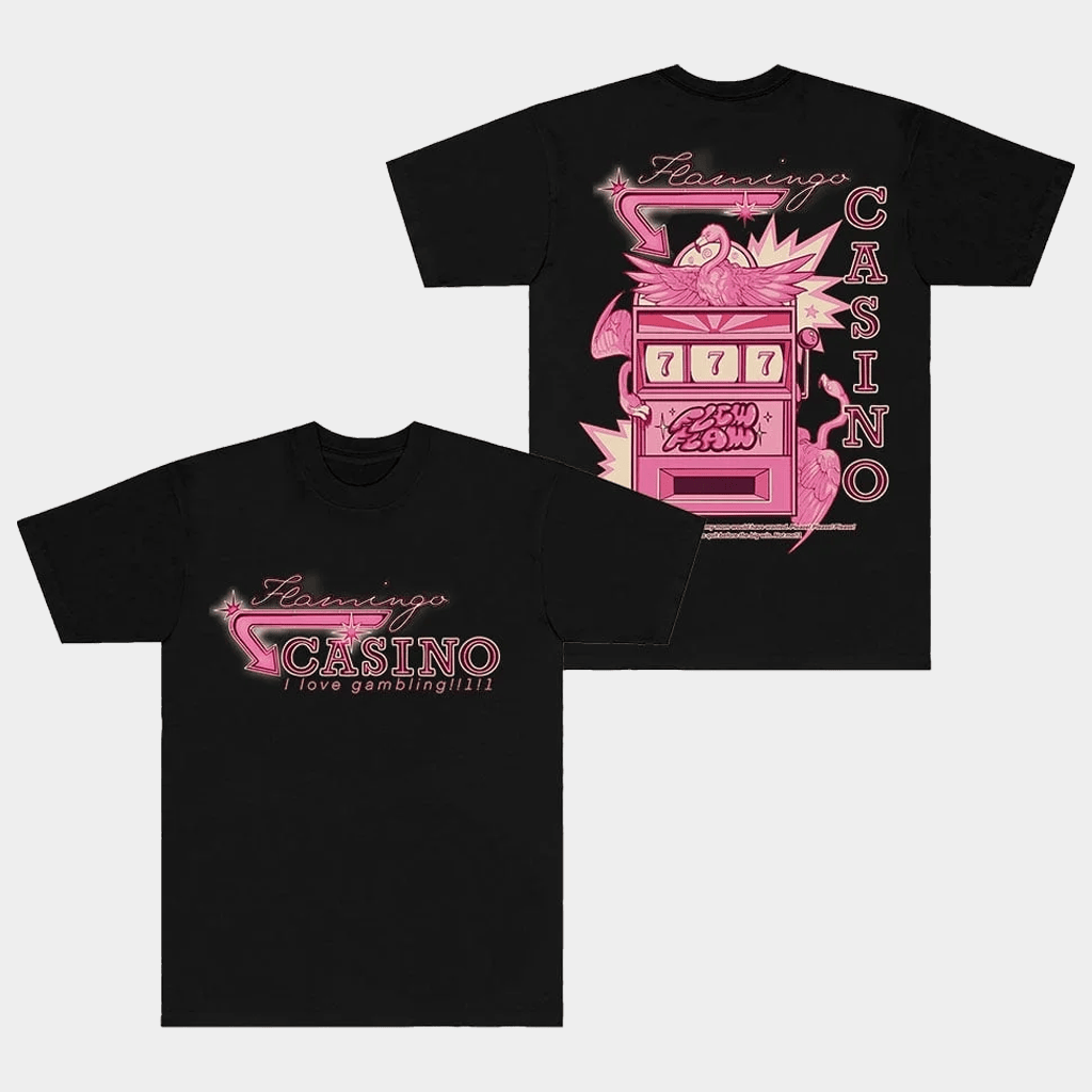Flim Flam Merch Flamingo Casino T-Shirt Birthday Gift For Sister