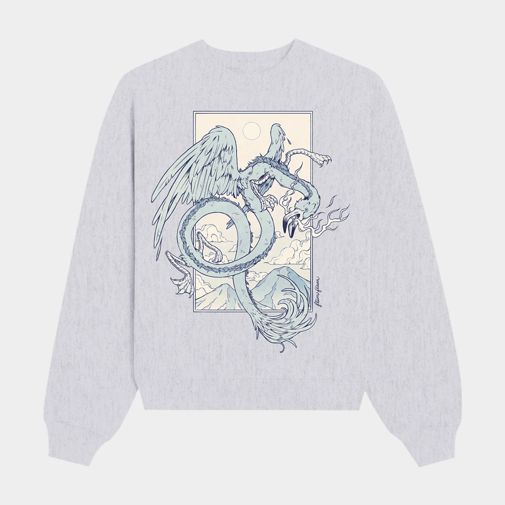 Flim Flam Merch Flamingo Dragon Sweatshirt Gift Ideas For Friends