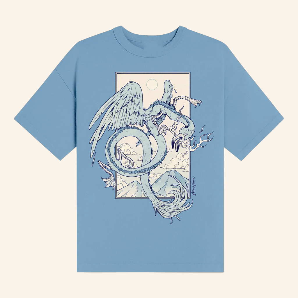 Flim Flam Merch Flamingo Dragon T-Shirt Cool Christmas Gifts For Guys