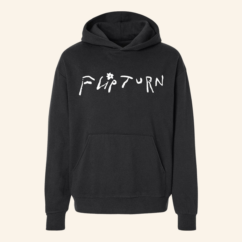 Flip Turn Merch Black Hoodie Best Gifts For Husband