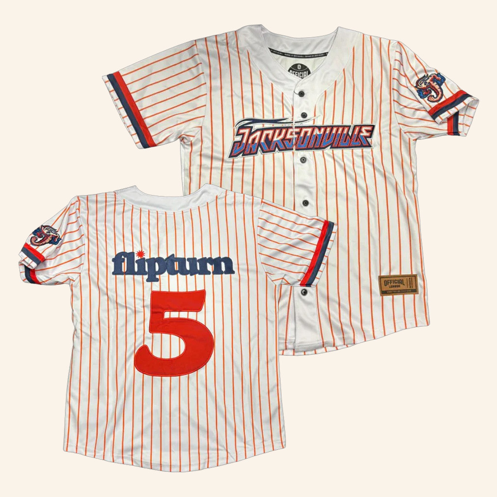 Flipturn Merch Flipturn x Jumbo Shrimp Jersey Best Gifts For Rock Band Fans