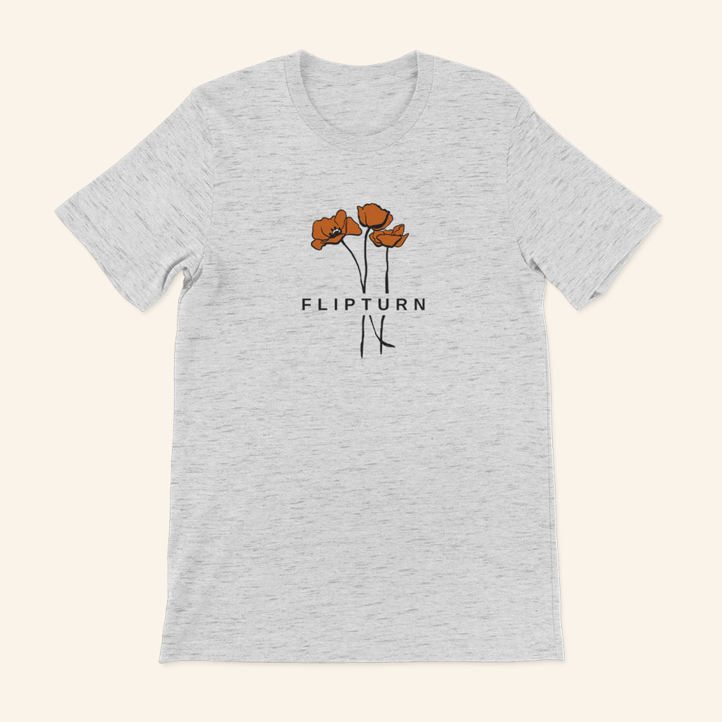 Flipturn Merch Poppies T-Shirt Gift Ideas For Wife Flipturn Merch Poppies T-Shirt Gift Ideas For Wife