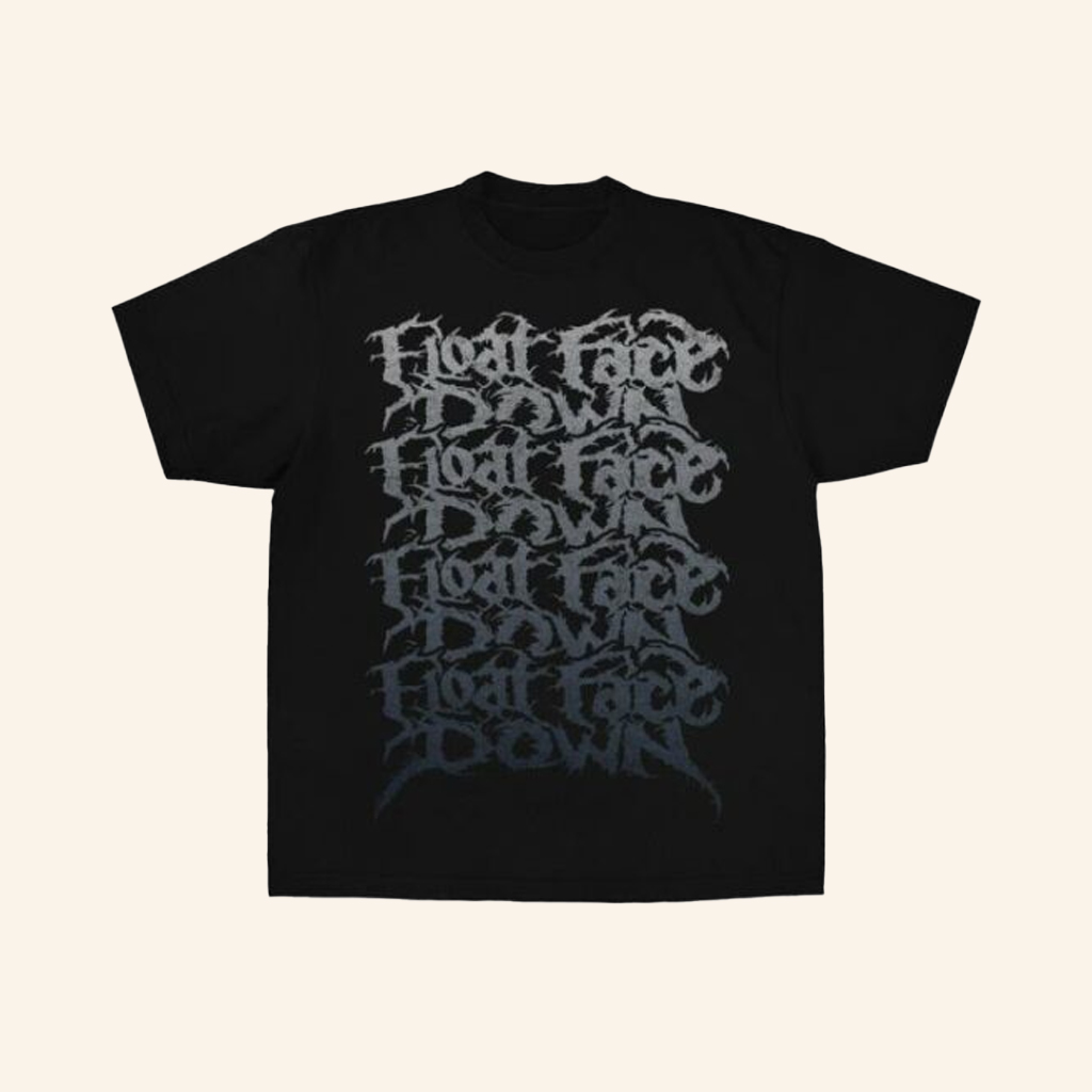 Float Face Down Merch Stacked Logo T-Shirt Music Lover Gift Ideas For Him Float Face Down Merch Stacked Logo T-Shirt Music Lover Gift Ideas For Him