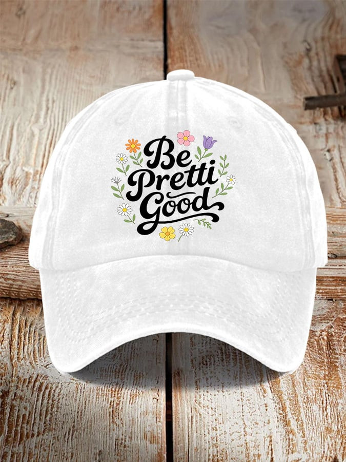 Floral Be Pretti Good Hat Minnesota Rebel Alliance Hat Minneapolis Tribute Merch Protest Gifts