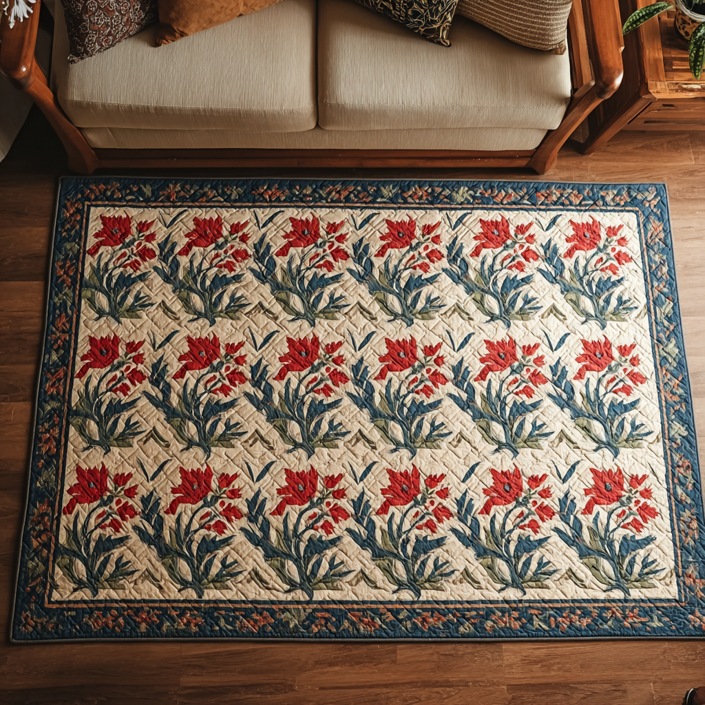 Floral Charm Area Rug Door Entrance Decor Sunflower Gift Items