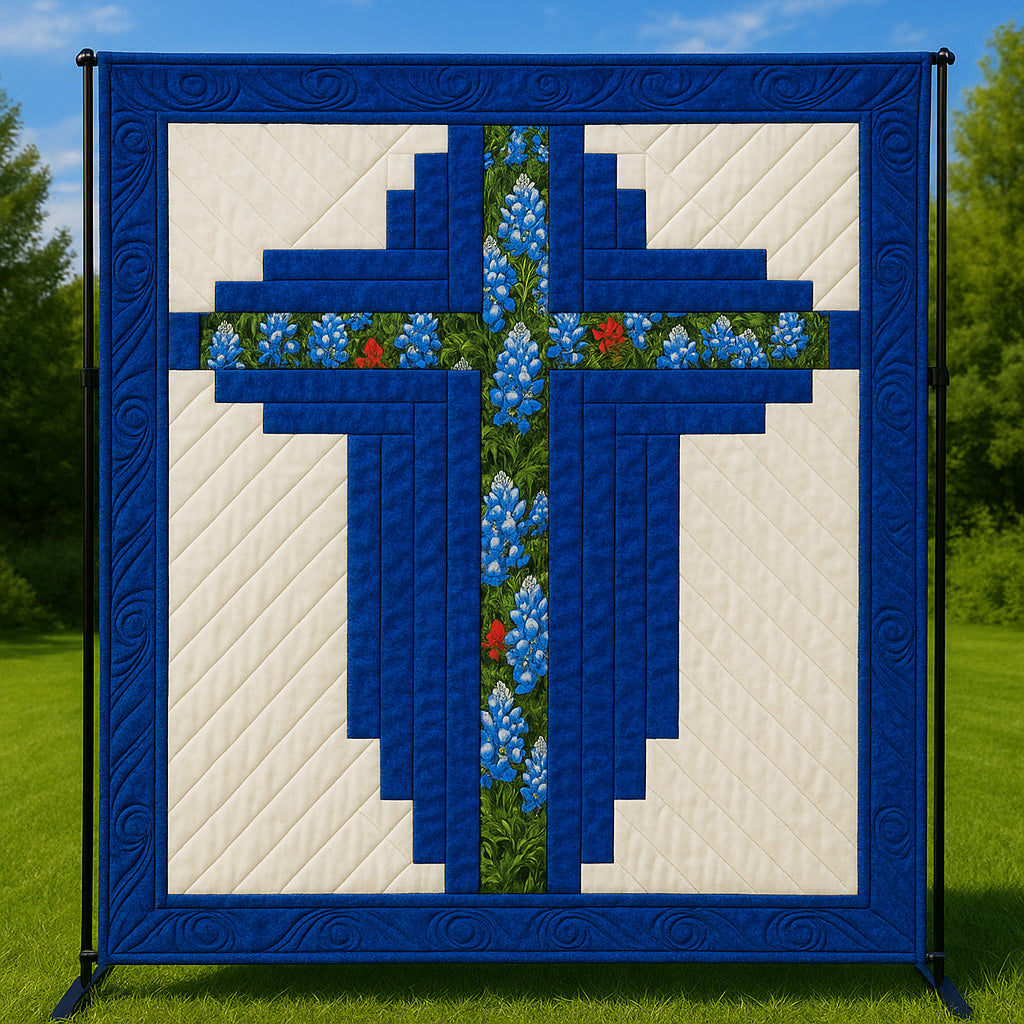 Floral Faith Quilted Blanket Couch Throw BlanketFaith Gifts For Him  Xmas Holiday