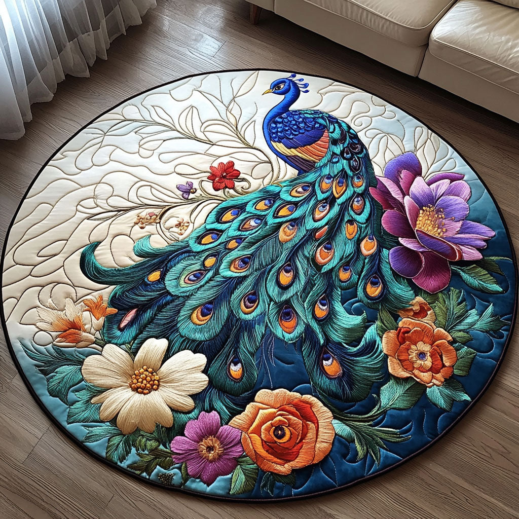 Floral Quilted Round Mat Front Door Entryway Ideas Cool Farmer Gifts