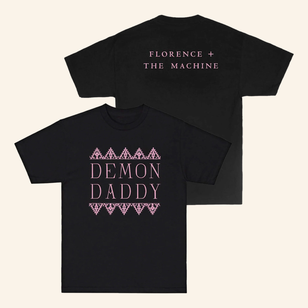 Florence And The Machine Merch Demon Daddy Black T-Shirt Xmas Gifts For Girlfriend