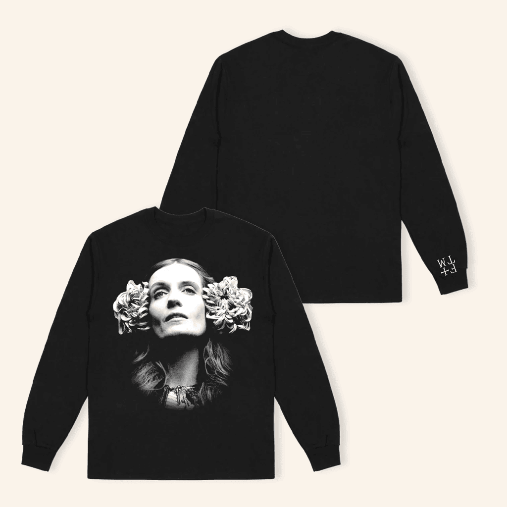 Florence And The Machine Merch Gothic Flower Long Sleeve Shirt Gifts For Him Florence And The Machine Merch Gothic Flower Long Sleeve Shirt Gifts For Him