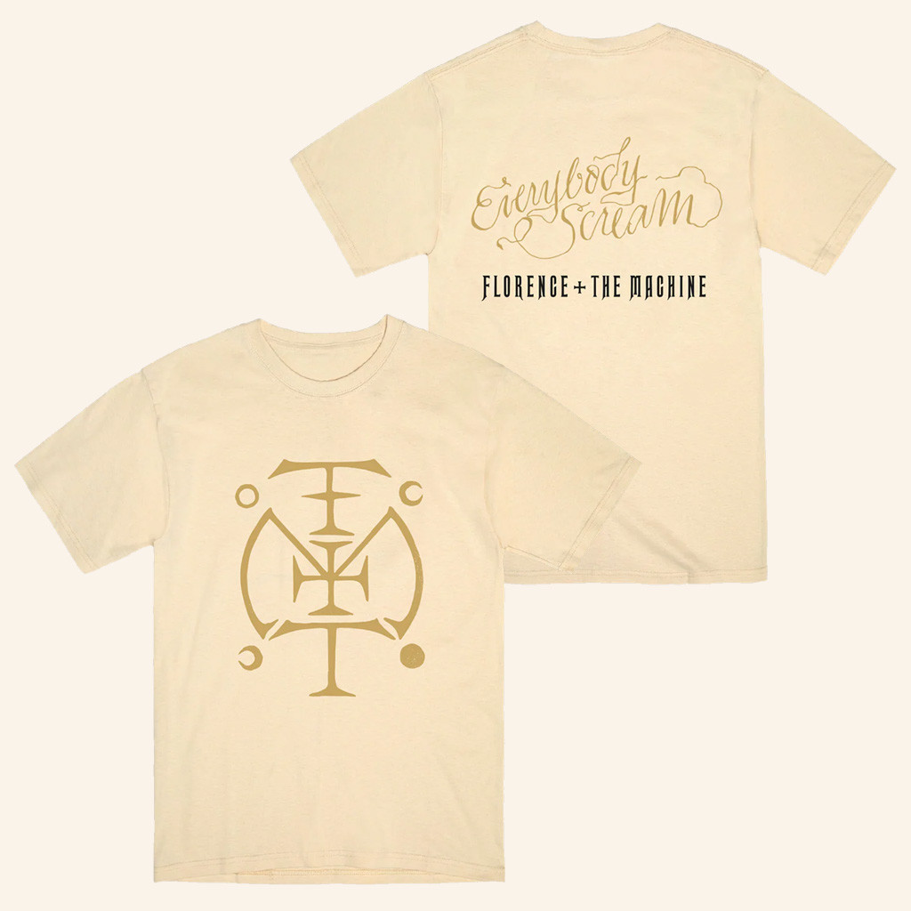 Florence And The Machine Merch Sigil T-Shirt Xmas Gifts For Rock Fans Florence And The Machine Merch Sigil T-Shirt Xmas Gifts For Rock Fans