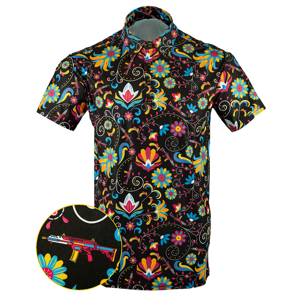 Flores De Mayo Polo Shirt Tactical Polo Shirt Gun Lovers Birthday Gift Ideas For Dad