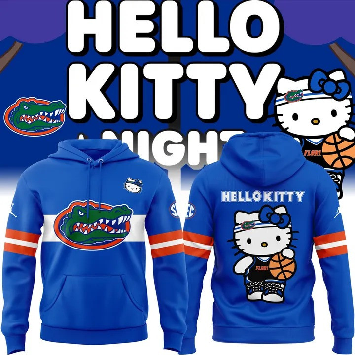 Florida Gators Hello Kitty Hoodie 2025 Gifts For Florida Gator Fans For Her