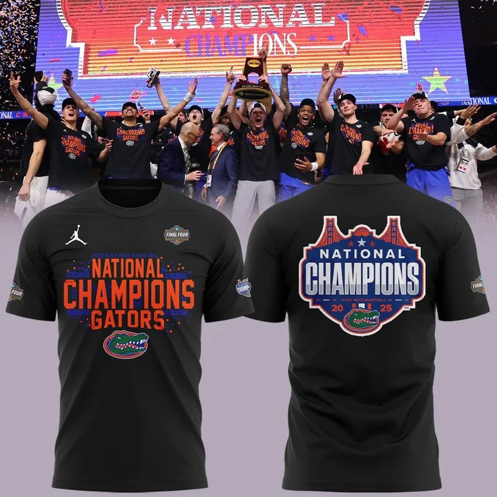 Florida Gators National Champions 2025 Shirt Go Gators Championship Tee Shirts Apparel