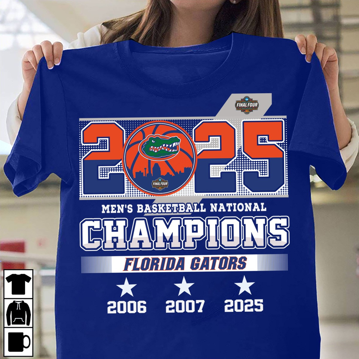 Florida Gators National Champions 2025 T-Shirt Basketball Gators Fan Gifts For Men Women