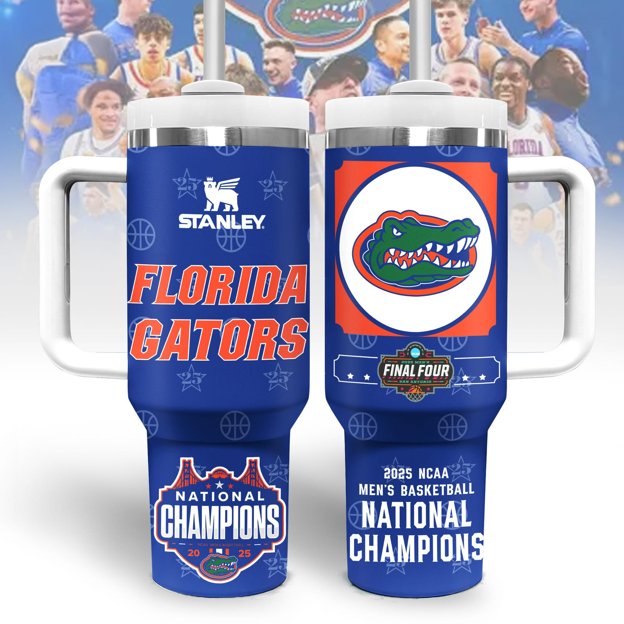 Florida Gators National Champions 2025 Tumbler Basketball Gators Championship Merchandise