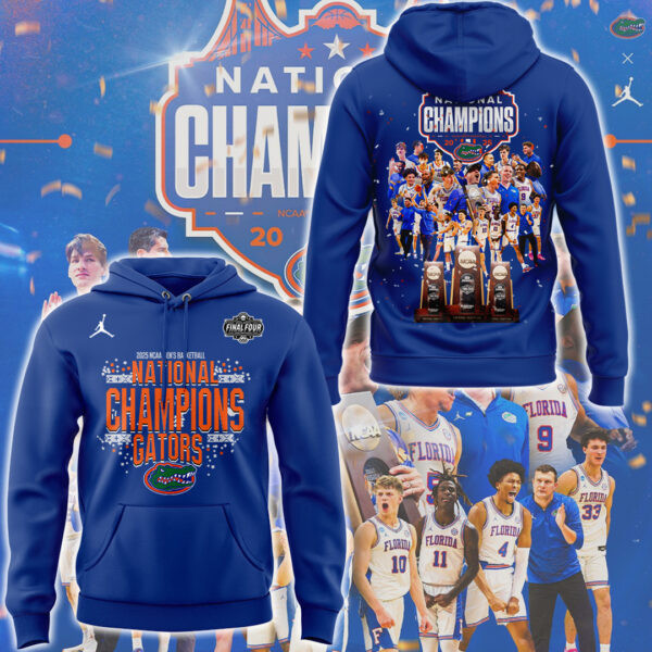 Florida Gators National Champions Hoodie 2025 Final Four Fan Merch Basketball Best Gifts