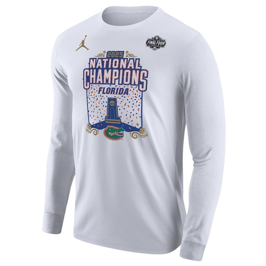 Florida Gators National Championship 2025 Long Sleeve Shirt Final Four Merch Fan Clothing