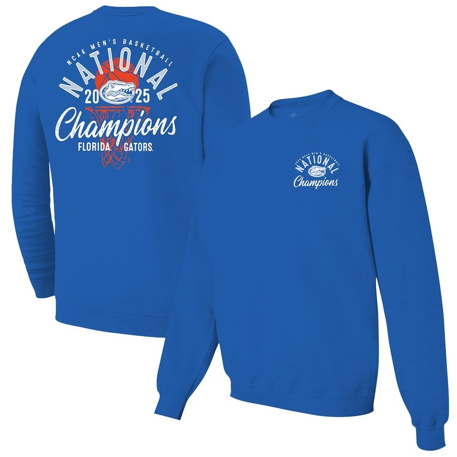 Florida Gators National Championship 2025 Sweatshirt Men's Basketball Final Four Fan Gear