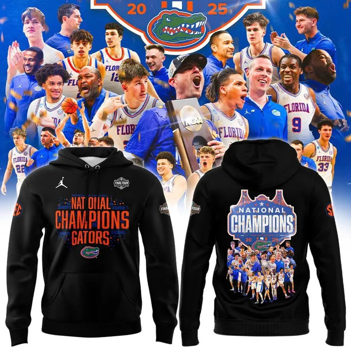 Florida Gators National Championship Hoodie 2025 Final Four NCAA Men's Basketball Fan Merch