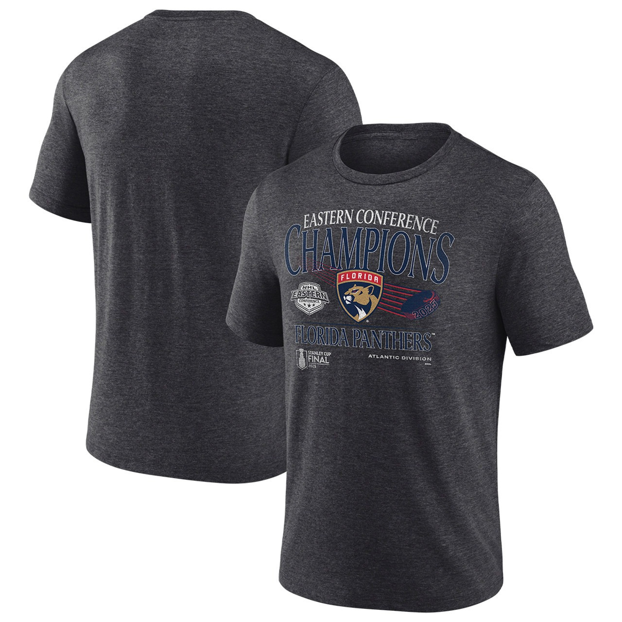 Florida Panthers 2025 Eastern Conference Champions T-Shirt Hockey Fan Merch Great Gifts