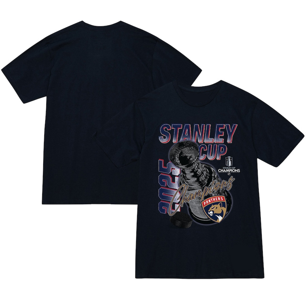 Florida Panthers 2025 Stanley Cup Champions T-Shirt Apparel Unique Gifts For Hockey Fans