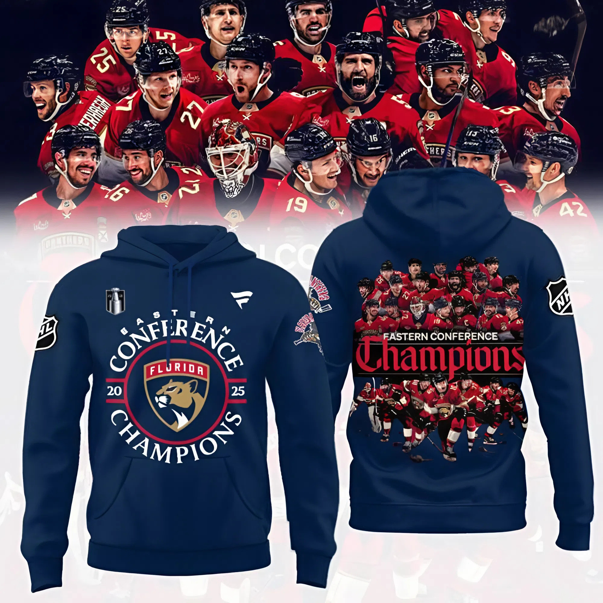 Florida Panthers Champions Shirt Eastern Conference Hoodie Unique Official NHL Apparel Gift