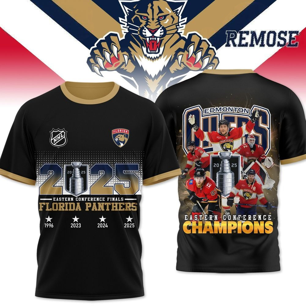Florida Panthers Eastern Conference Finals 2025 Shirt Presents For Hockey Lovers