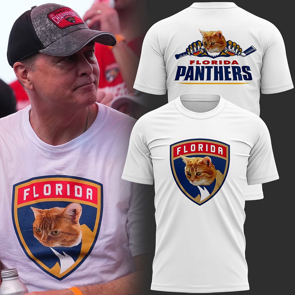 Florida Panthers Paul Maurice Florida Cat White T-Shirt Limited Edition Gift For Hockey Fans