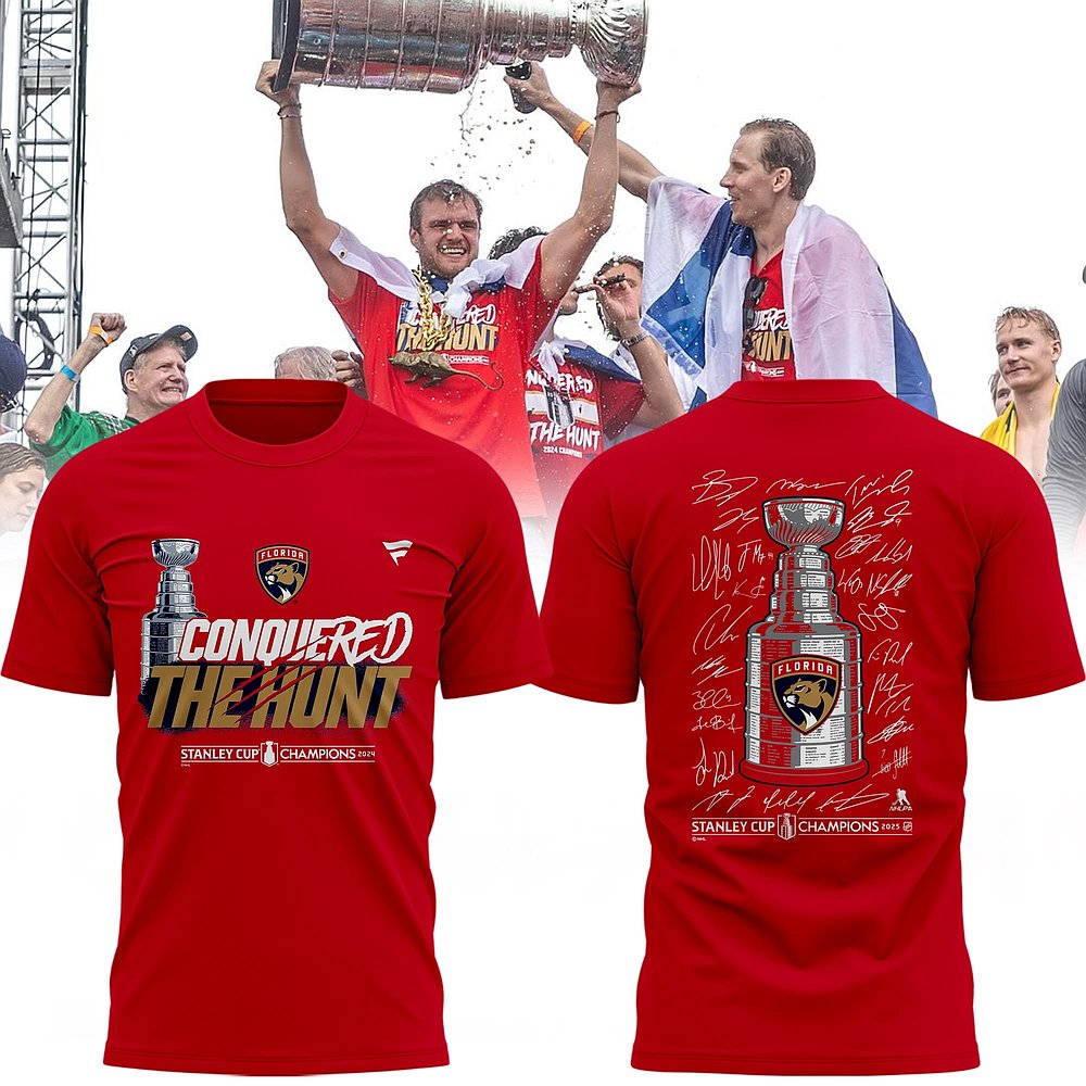 Florida Panthers Preschool 2025 Stanley Cup Parade T-Shirt Best Gift For Young Fans