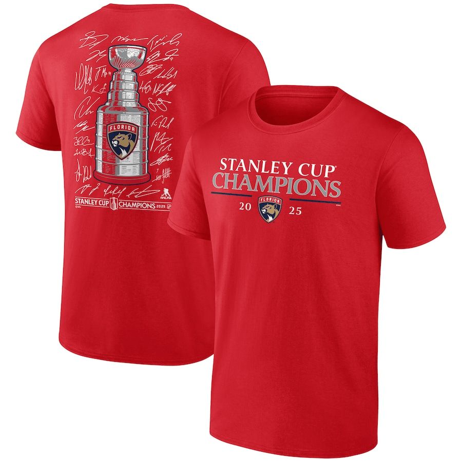 Florida Panthers Stanley Cup Champions 2025 Shirt NFL Merch Best Hockey Lovers Fans Gifts