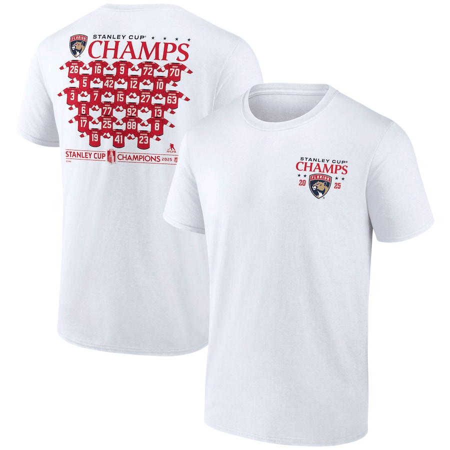 Florida Panthers Stanley Cup Champions 2025 Shirt NFL Merch Hockey Lovers Fans Apparel