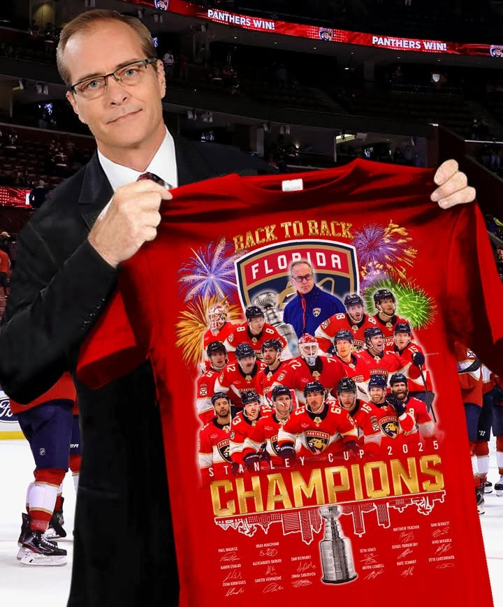 Florida Panthers Stanley Cup Champions 2025 T-Shirt Back To Back Legends Merch Clothing