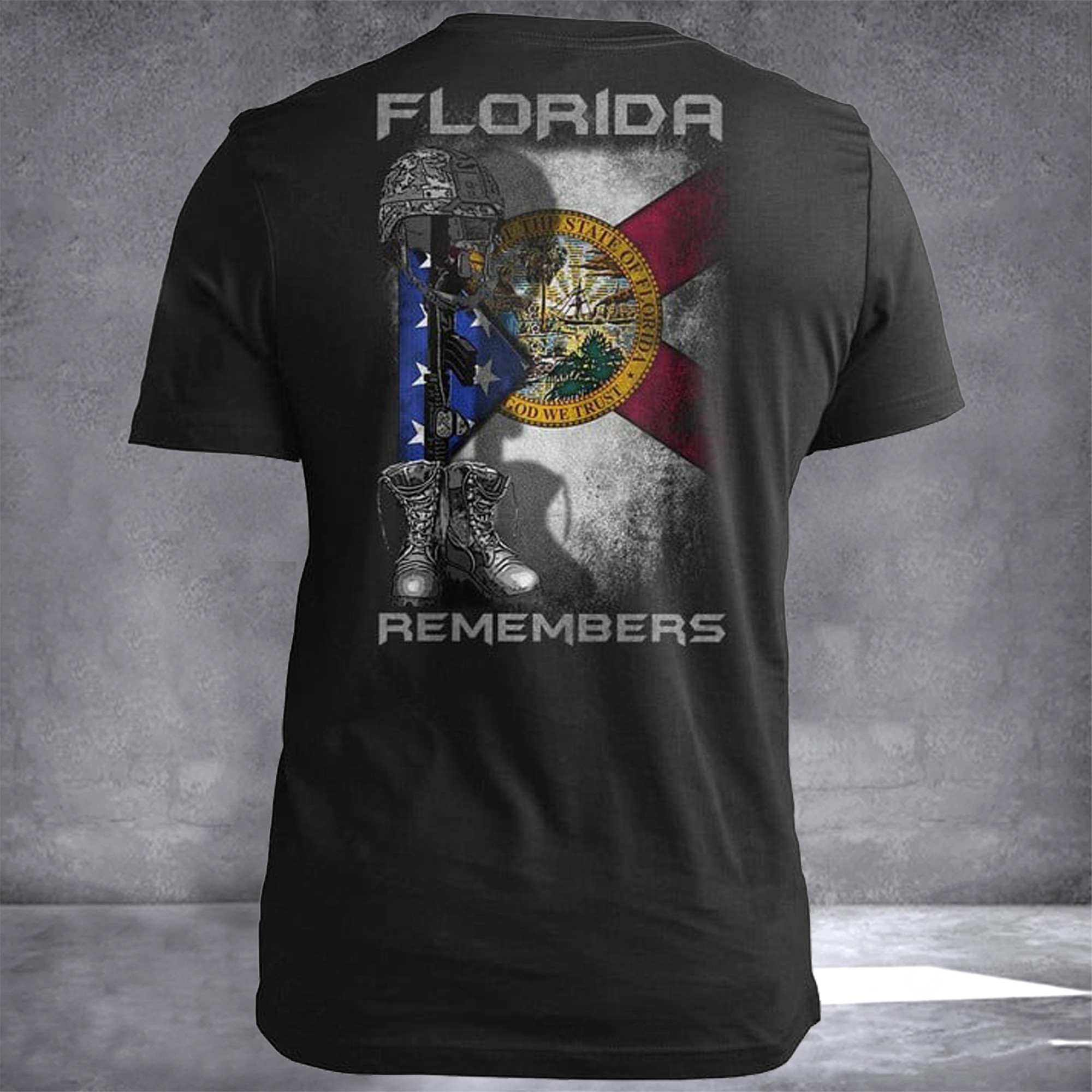 Florida Remembers Florida T-Shirt 2023 Veterans Day Patriotic Shirts For Men Gift Ideas