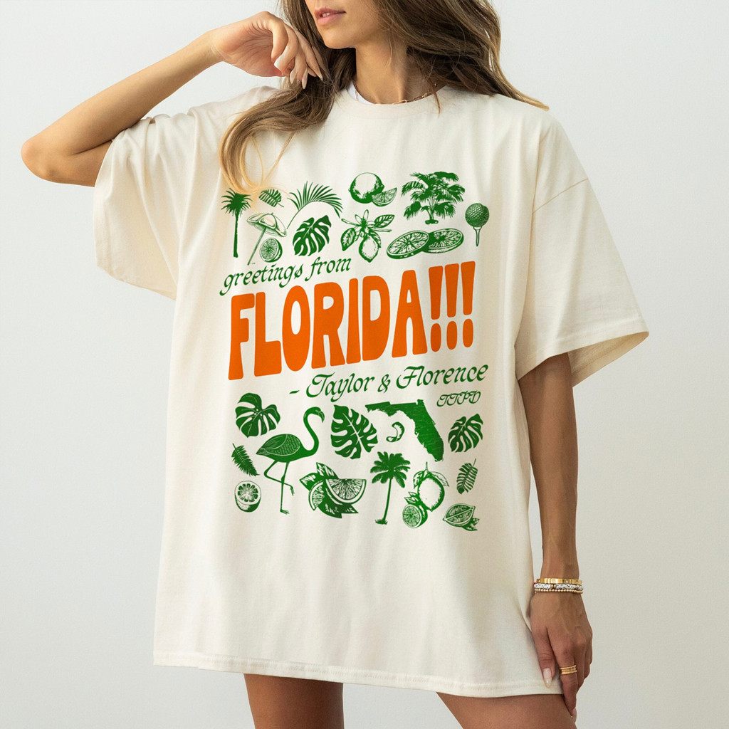 Florida Tortured Poets TTPD Shirt Gift Ideas For Swifties