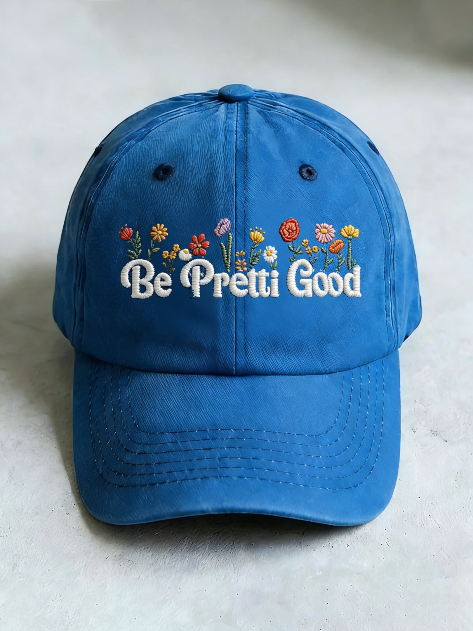 Flowers Be Pretti Good Hat Embroidered Free Minnesota Hat Anti MAGA Political Cap Gifts
