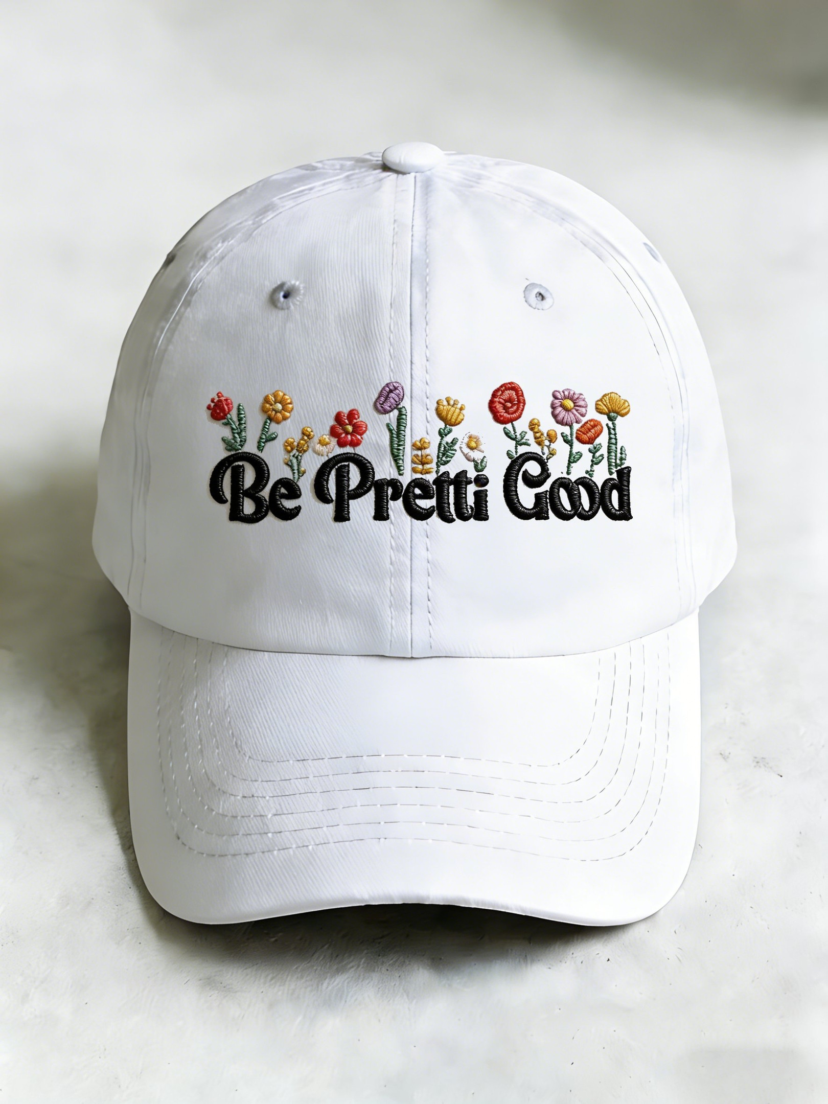 Flowers Be Pretti Good Hat Embroidered Minnesota Rebel Alliance Hat Anti MAGA Cap Gifts
