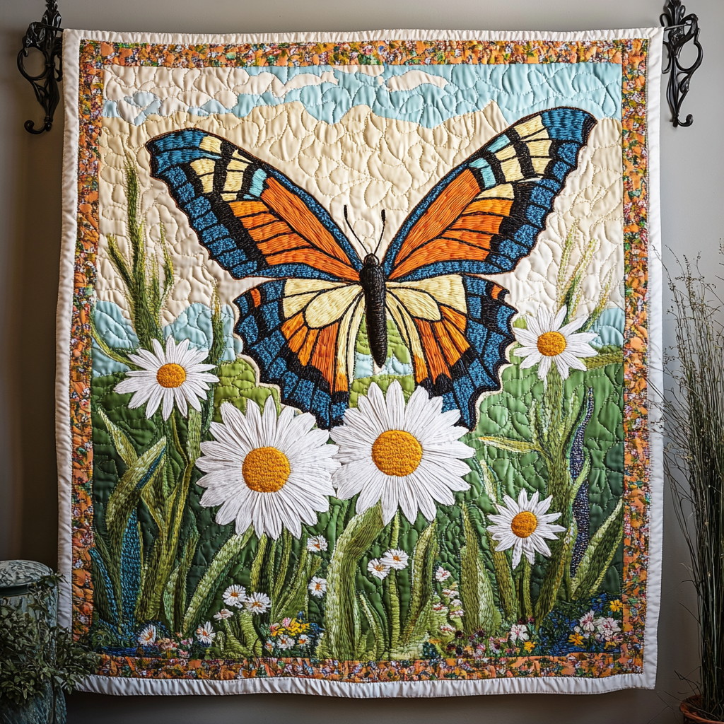 Flutter Wings Quilted Blanket Xmas Holiday Awesome Butterfly Lover Gift Ideas