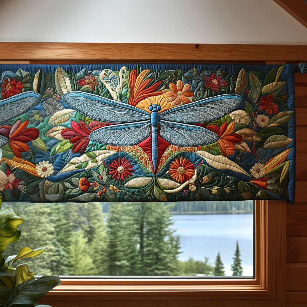 Fluttering Elegance Quilted Valance Handmade Quilted Valance Best Gifts For New Moms