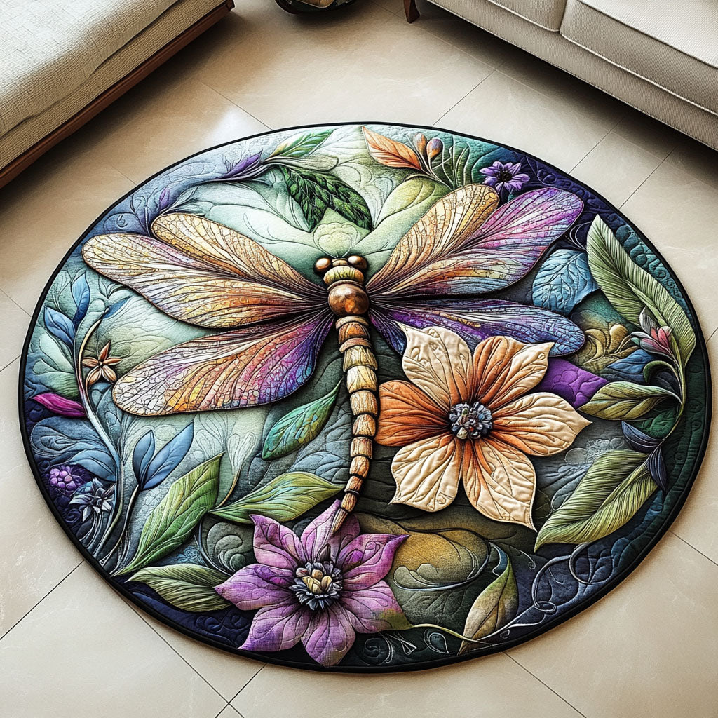 Fluttering Quilted Round Mat Entry Way Ideas Farmer Dad Christmas Gifts