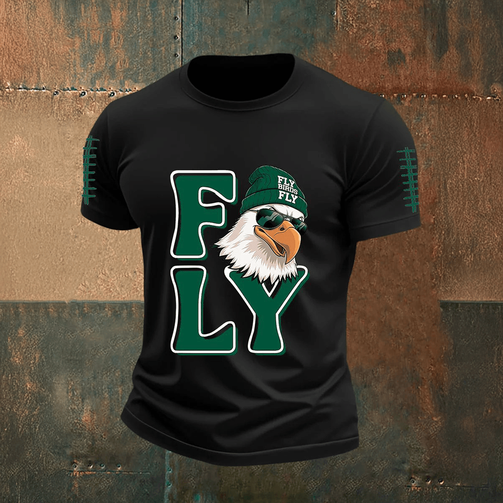 Fly Eagles Fly Football T-Shirt Game Day Football Clothes Unique Gift For Philadelphia Eagles Fans
