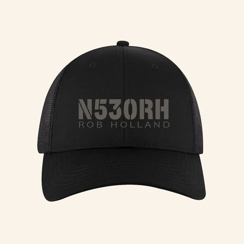 Fly Good Merch N530RH Black Trucker Hat Birthday Gift Ideas For Boyfriend Fly Good Merch N530RH Black Trucker Hat Birthday Gift Ideas For Boyfriend