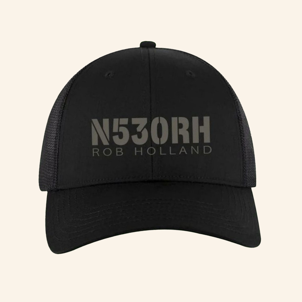 Fly Good Merch N530RH Black Trucker Hat Christmas Gifts For Husband Fly Good Merch N530RH Black Trucker Hat Christmas Gifts For Husband