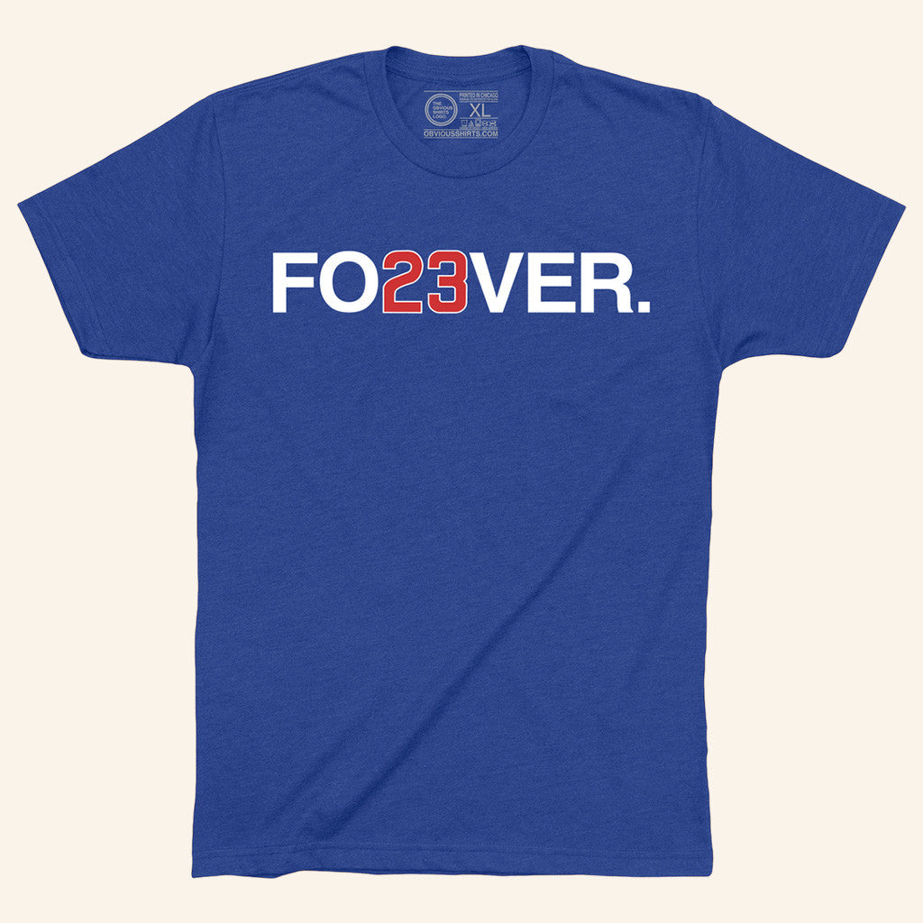 FO23VER Shirt Ryne Sandberg Shirt Forever 23 Cubs Shirt Gifts For Fans