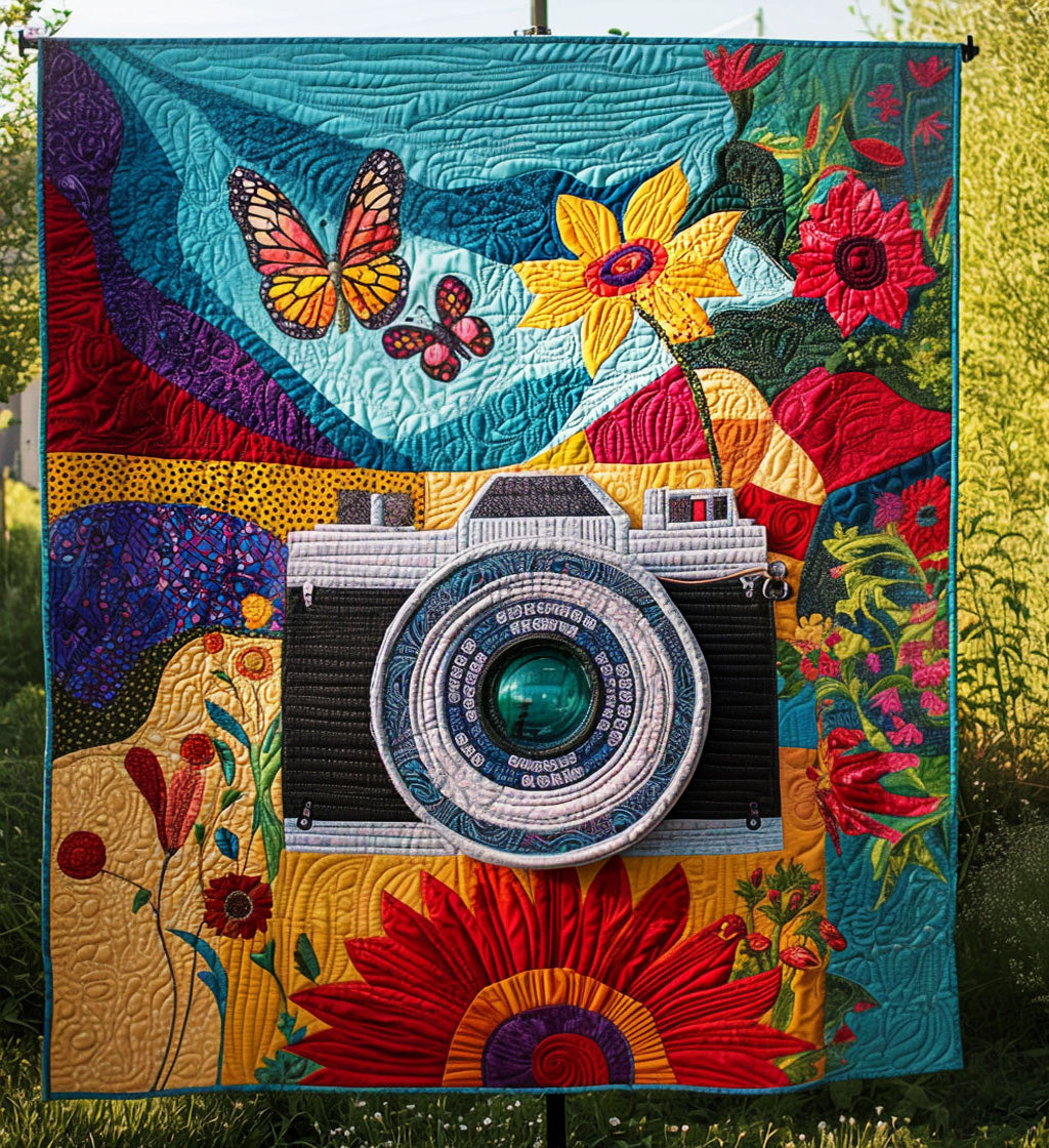 Focused Moments Quilted Blanket Butterfly Birthday Gifts