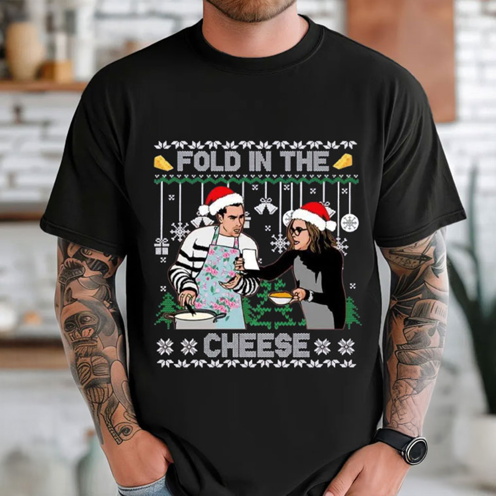 Fold In The Cheese Christmas Best Wishes Warmest Regards Ew David Holiday Shirt Gift For Couple