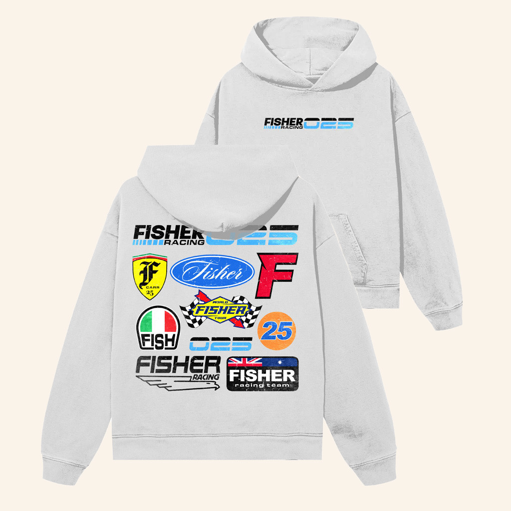 Follow The Fish TV Merch Racer Hoodie Followthefishtv Merch Gifts For Brother Follow The Fish TV Merch Racer Hoodie Followthefishtv Merch Gifts For Brother