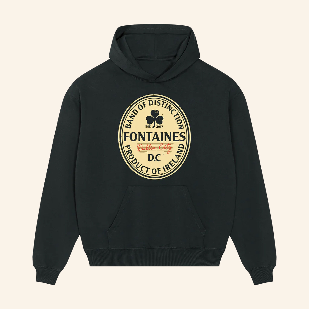 Fontaines DC Merch Band Of Distinction Black Hoodie Christmas Gift Ideas For Boyfriend Fontaines DC Merch Band Of Distinction Black Hoodie Christmas Gift Ideas For Boyfriend